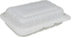 Eco-Craze - MFPP Clamshell Container - 9x6x2.3 - Vented - White