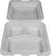 Eco-Craze - MFPP Clamshell Container - 8x8x2.8