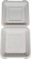 Eco-Craze  MFPP Clamshell Container 9x9x2.6