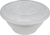 Value+ - 38oz Round Plastic Noodle Bowl - White - YN-38