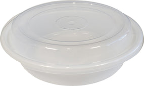 SO - Inline - TS64 - Safe-T-Fresh - Tamper Resistant Plastic Hinged Cont - Clear - 64 oz