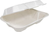 Eco-Craze - 9x6x3 Bagasse Clamshell Container