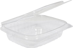 Value+ - 8oz Clear Hinged Deli Container - PET - BD08