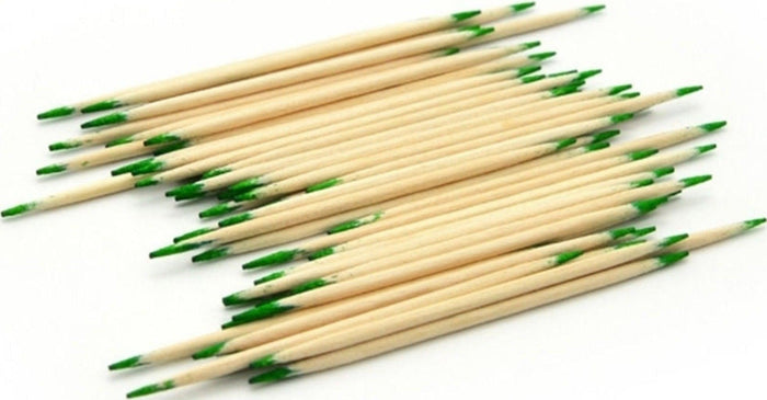 Eco-Craze - Bamboo Toothpick - Mint - Paper Wrap - P2-65M