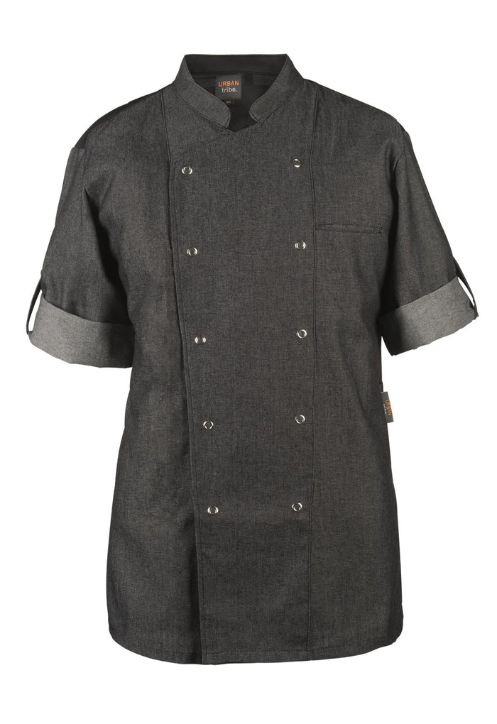 Spirito - Denim Roll Up Sleeve Grey - S - UT17129