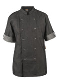 Spirito - Denim Roll Up Sleeve Grey - S - UT17129