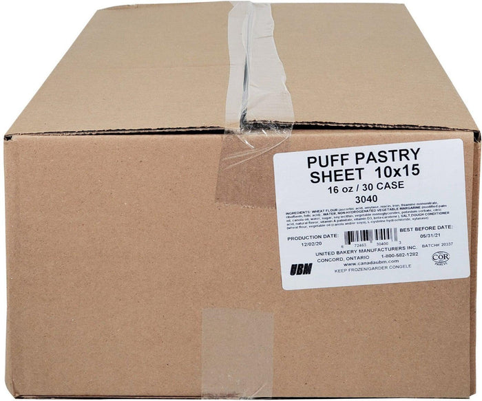 United Bakery - Puff Pastry Sheet 10x15