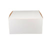 EB - White Cake Boxes - 8x8x5