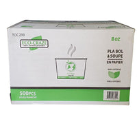 Eco-Craze - PLA - 8oz Soup Paper Cups
