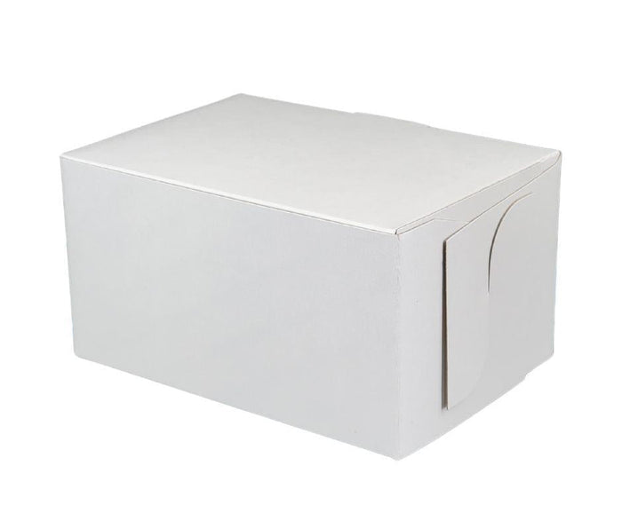 EB - White Cake Boxes - 6 ½x4½x3½