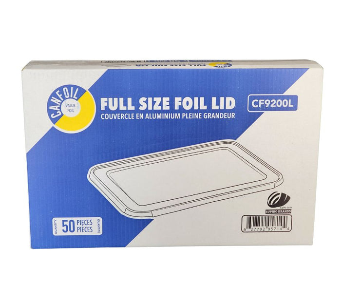 SO - Can Foil - Full Size Pan - Aluminium Lids