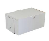EB - White Cake Boxes - 6½x4x3