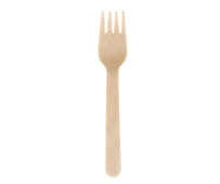 Eco-Craze - Wooden Fork - Individually Paper Wrapped