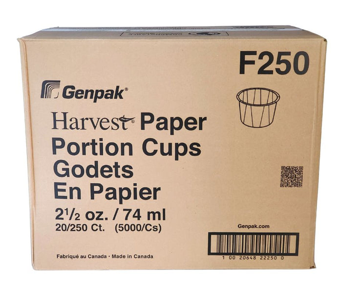 Genpak - Portion Cups - Paper - 2.5 oz - F250