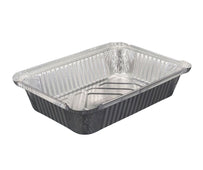 Megastar - 2 1/4 lb Oblong - Aluminium Foil Container - Heavy