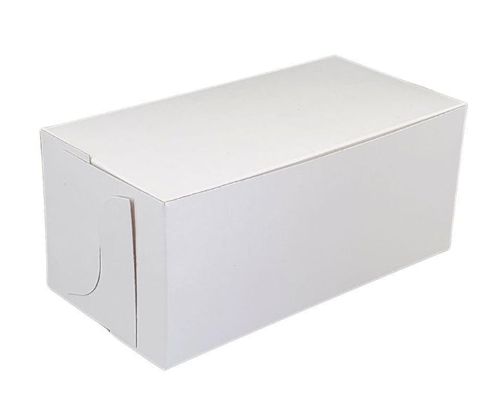 EB - White Cake Boxes - 8x4x3½