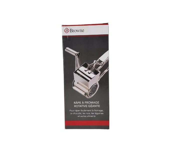 Browne - Jumbo Rotary Cheese Grater - Stainless Steel