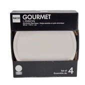 CLR - Gourmet - Lisbon Beige Stoneware Plate 8
