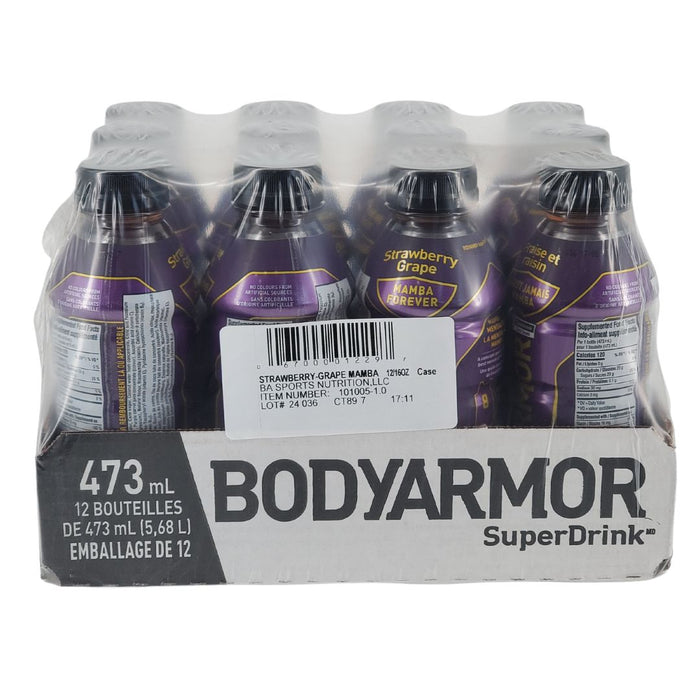 CLR - BodyArmor - Sports Drink - Strawberry Grape Mamba