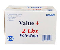 Value+ - Poly Bags - 2 lb