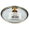 Glass Lid with Brass Knob - No.2, 12.5cm