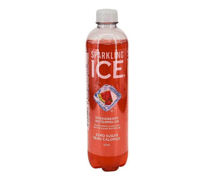Sparkling Ice - Water Drink - Strawberry Watermelon - Bottles