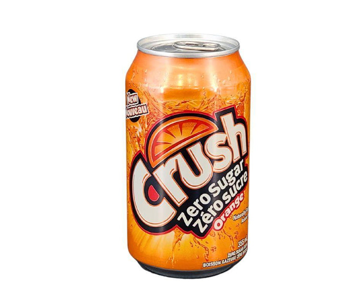 Crush - Orange - Zero - Cans