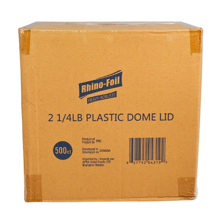 Rhino - 2 1/4 lb Plastic Dome Lid - R-2200DL