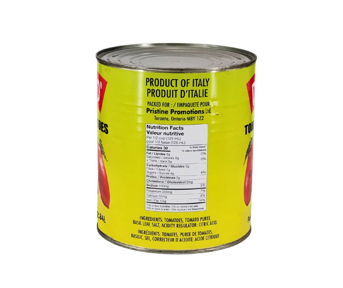 Dorato - Whole Peeled Italian Tomatoes with Basil