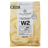 Callebaut White Chocolate Callets, W2