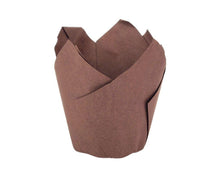 Decora - Muffin Cups - Tulip - Chocolate Brown