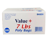 Value+ - Poly Bags - 7 lb
