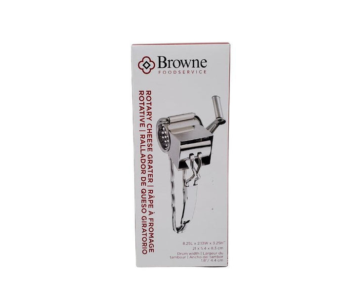 Browne - Rotary Cheese Grater - Stainless Steel