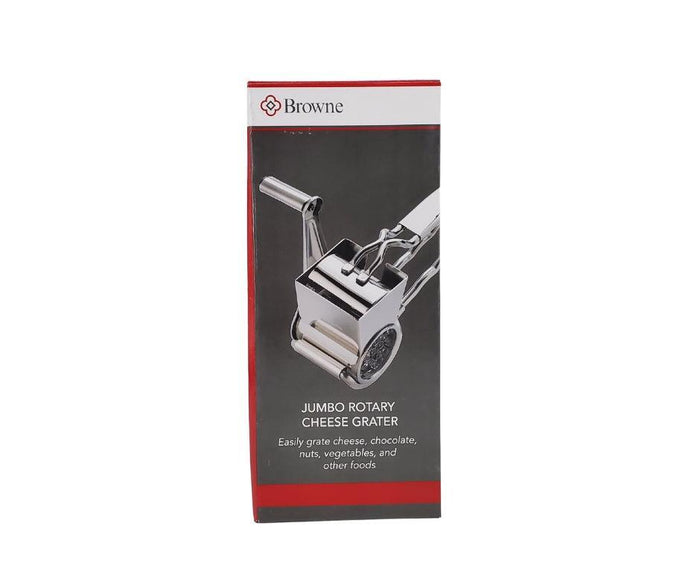 Browne - Jumbo Rotary Cheese Grater - Stainless Steel