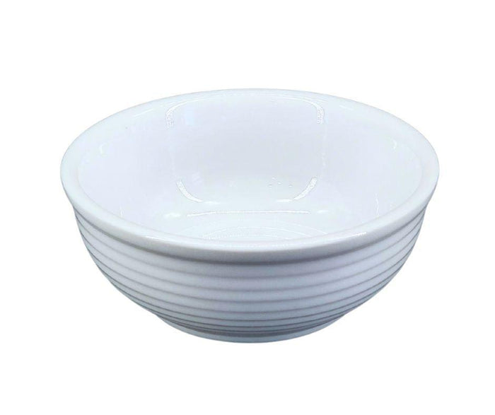 Pro-Kitchen Ribbed Ceramic Round Bowl - 4.75