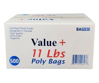 Value+ - Poly Bags - 11 lb