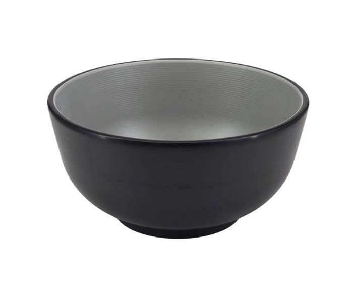 Melamine Round Bowl - Black - 6.1