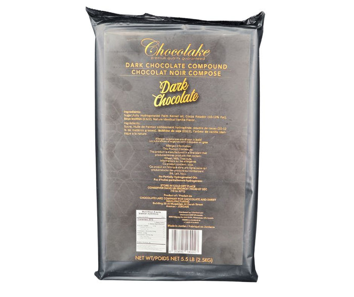Chocolake - Dark Chocolate Block 2.5 Kg