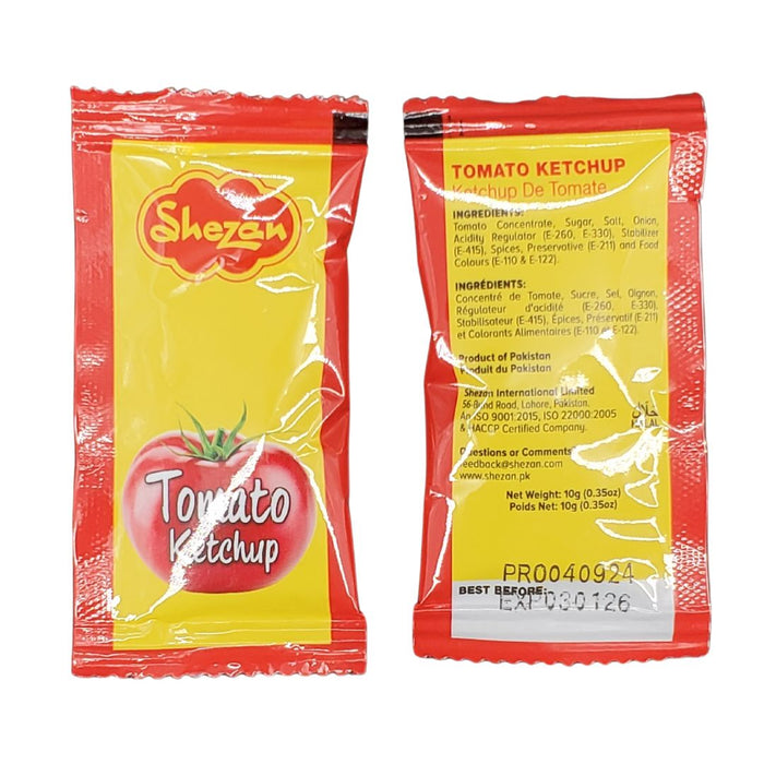 XE - Shezan - Tomato Ketchup Sachets - 500 Sachets