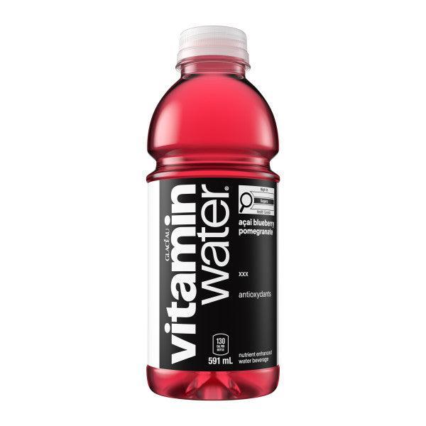 Glaceau - Vitamin Water - Mineral Water - Acai-Blueberry / XXX - Bottles