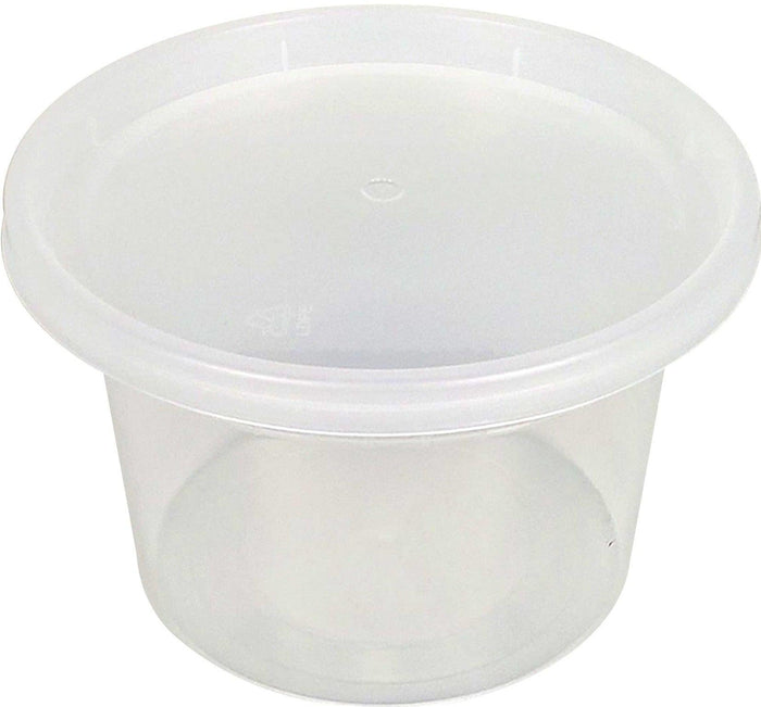 Value+ - 16oz Round Deli Container w/Lids