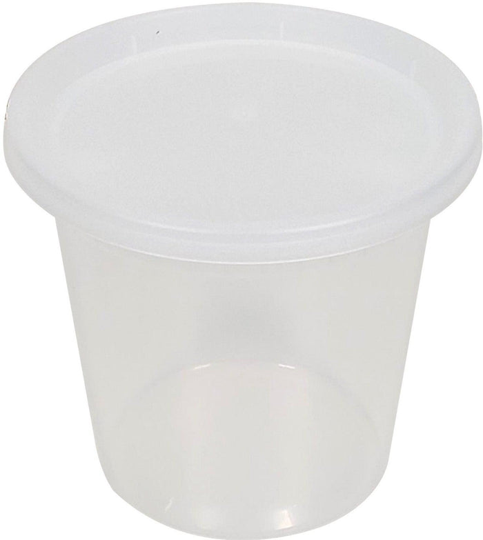 Value+ - 24oz Round Deli Container w/Lids