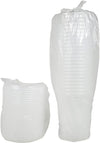 Value+ Translucent Plastic Deli Containers with Lids - 32oz