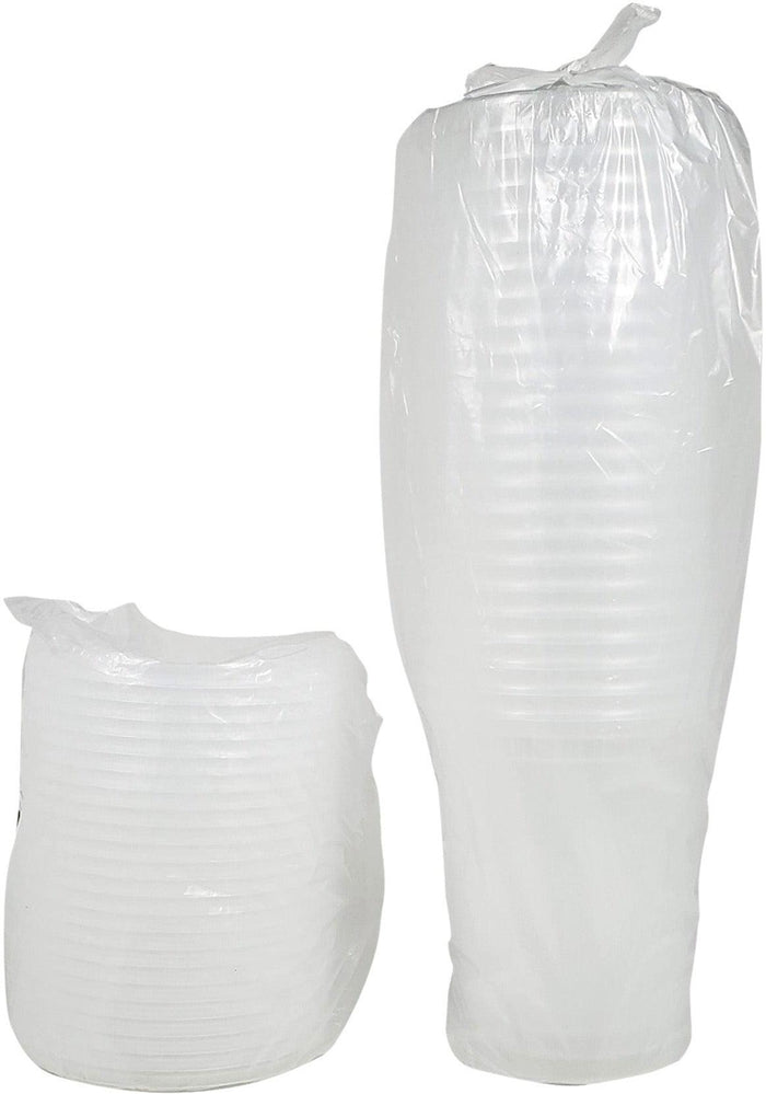Value+ Translucent Plastic Deli Containers with Lids - 32oz