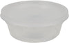 Value+ - 8oz Round Deli Container w/Lids