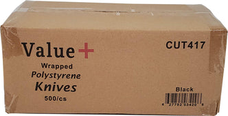Value+ Heavyweight Individually Packed Knives - Black