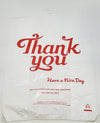 Value+ - S4 High Density -Thank You - White Shopping Bags