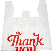 Value+ - S4 High Density -Thank You - White Shopping Bags