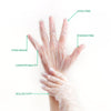 Rhino - VC4 - Clear Vinyl Gloves - Medium - 400M