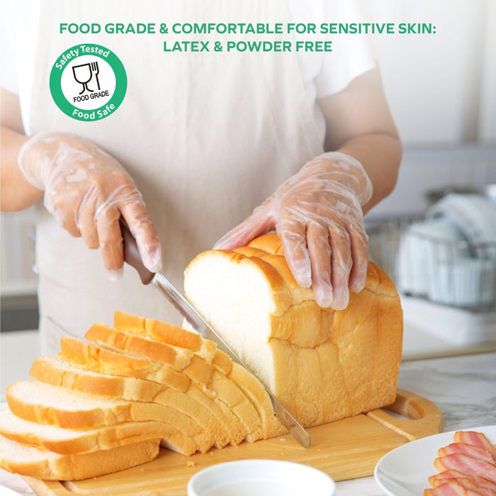 Rhino - VC4 - Clear Vinyl Gloves - Medium - 400M